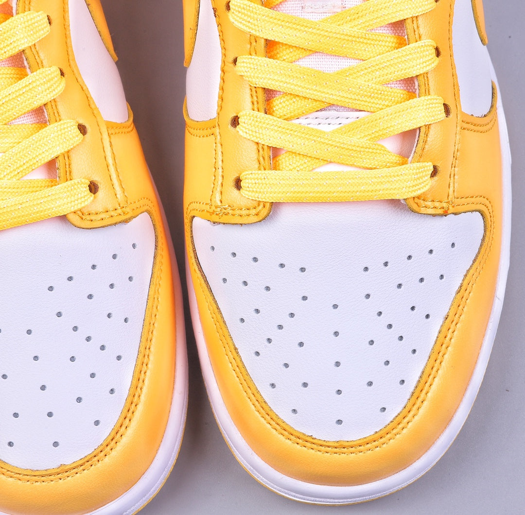 NIKE DUNK LOW WHITE YELLOW