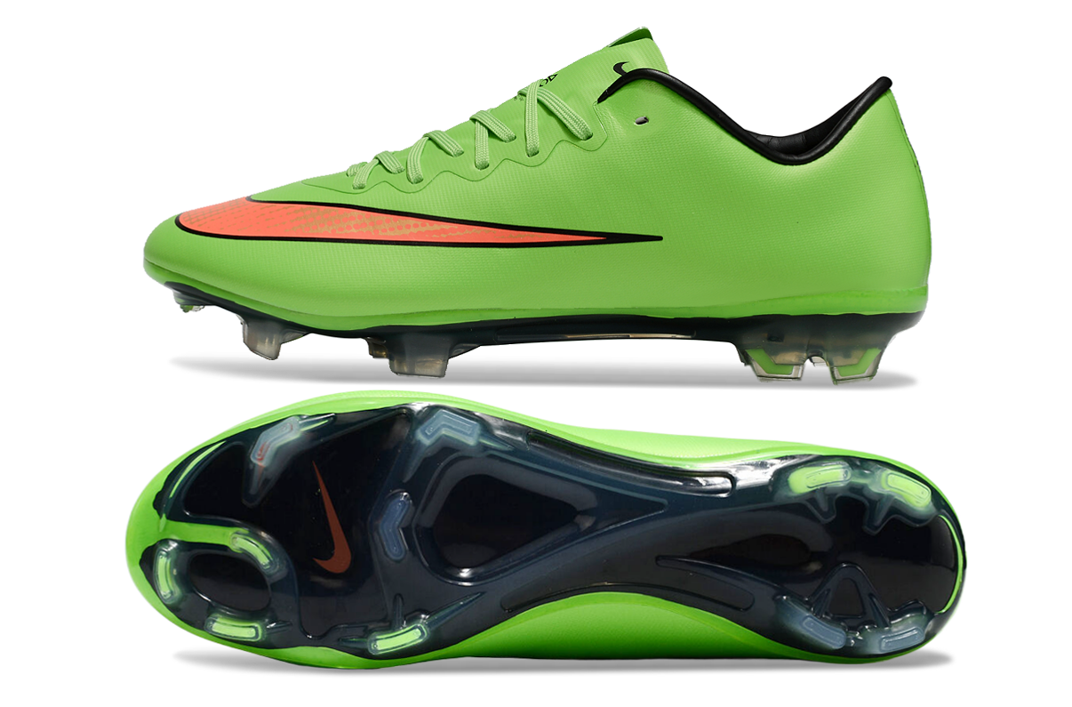 Nike Mercurial Vapor FG Crampon Basket de football vert