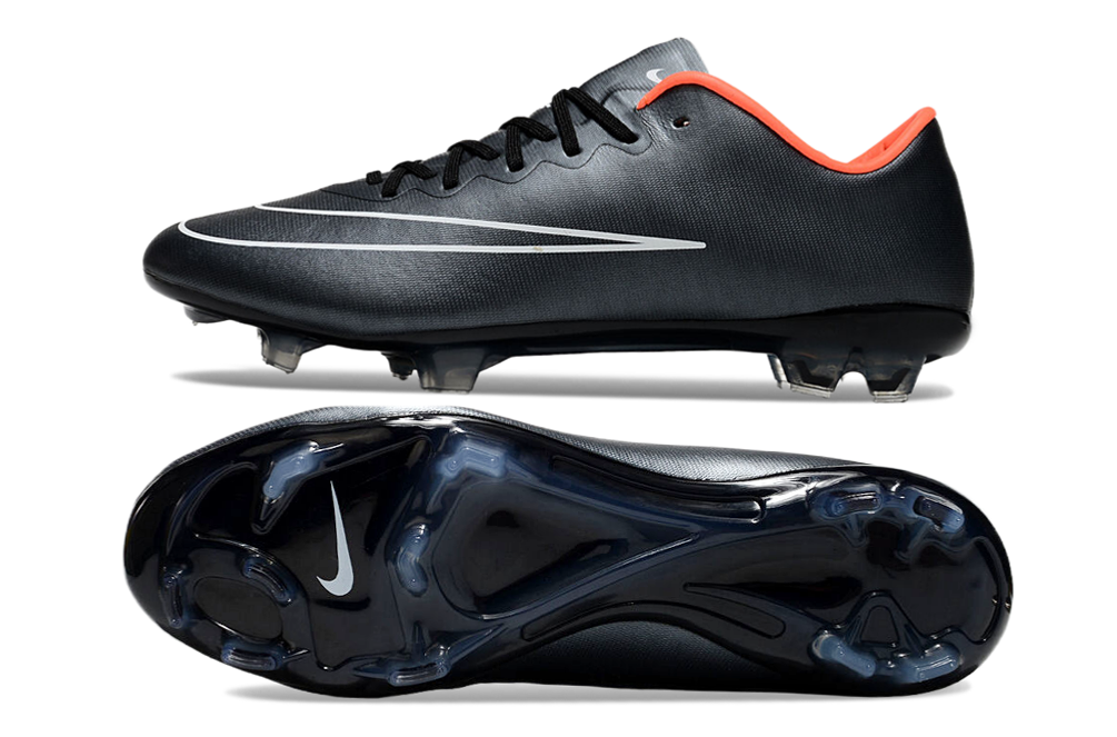 Nike Mercurial Vapor FG Crampon Basket de football noir black