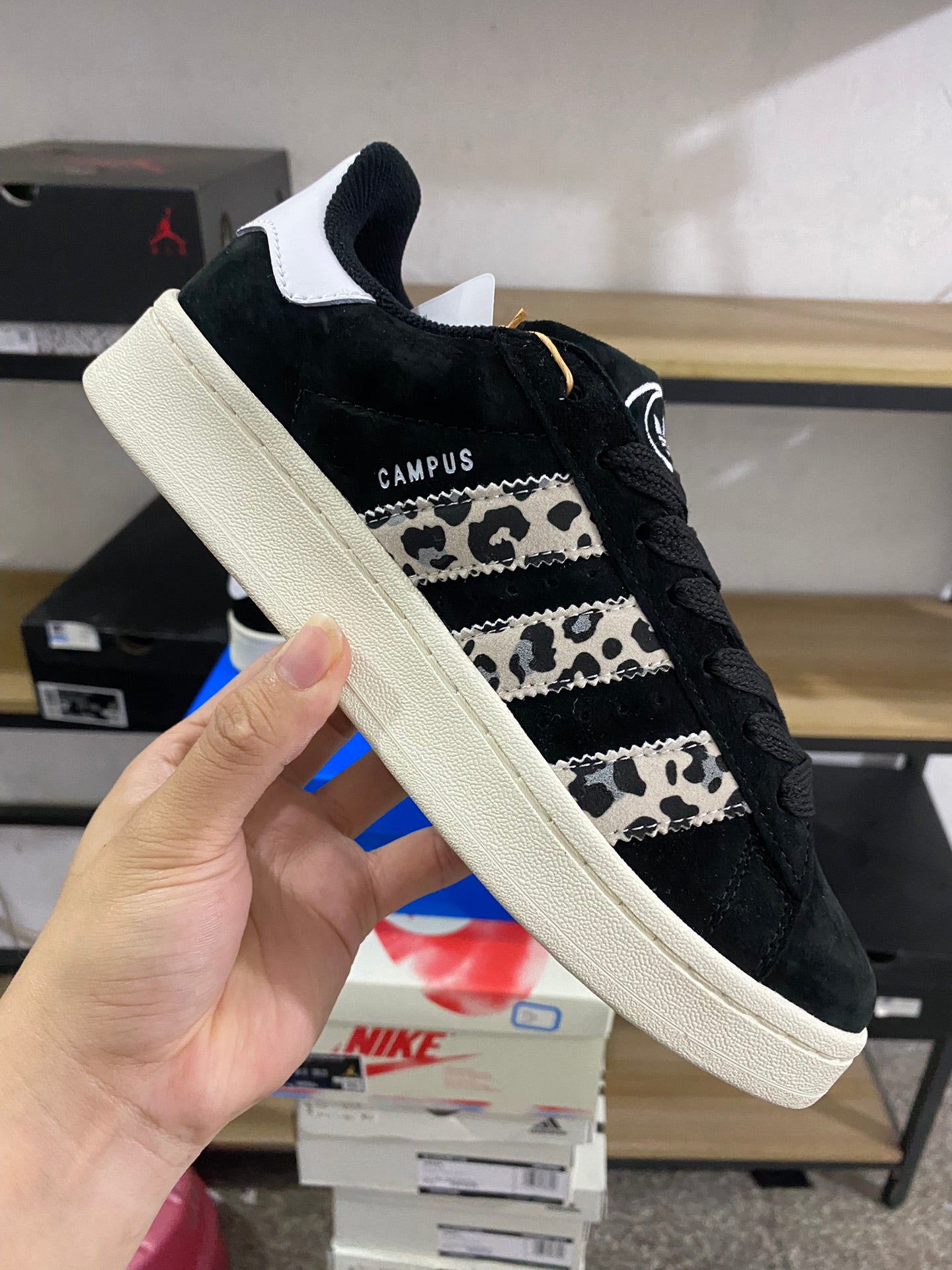 ADIDAS CAMPUS BLACK NOIR