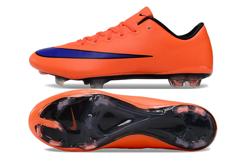 Nike Mercurial Vapor FG Crampon Basket de football orange