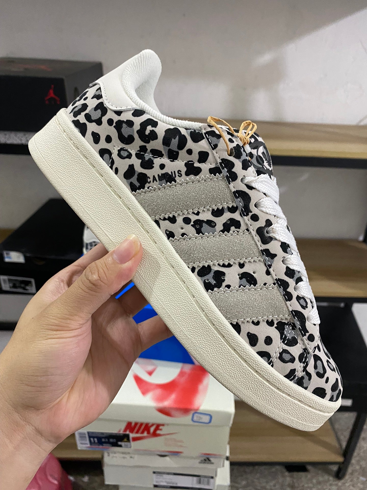 ADIDAS CAMPUS GREY BLACK
