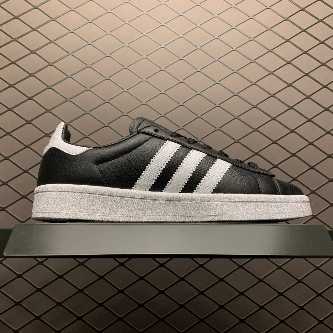 ADIDAS CAMPUS BLACK LEATHER