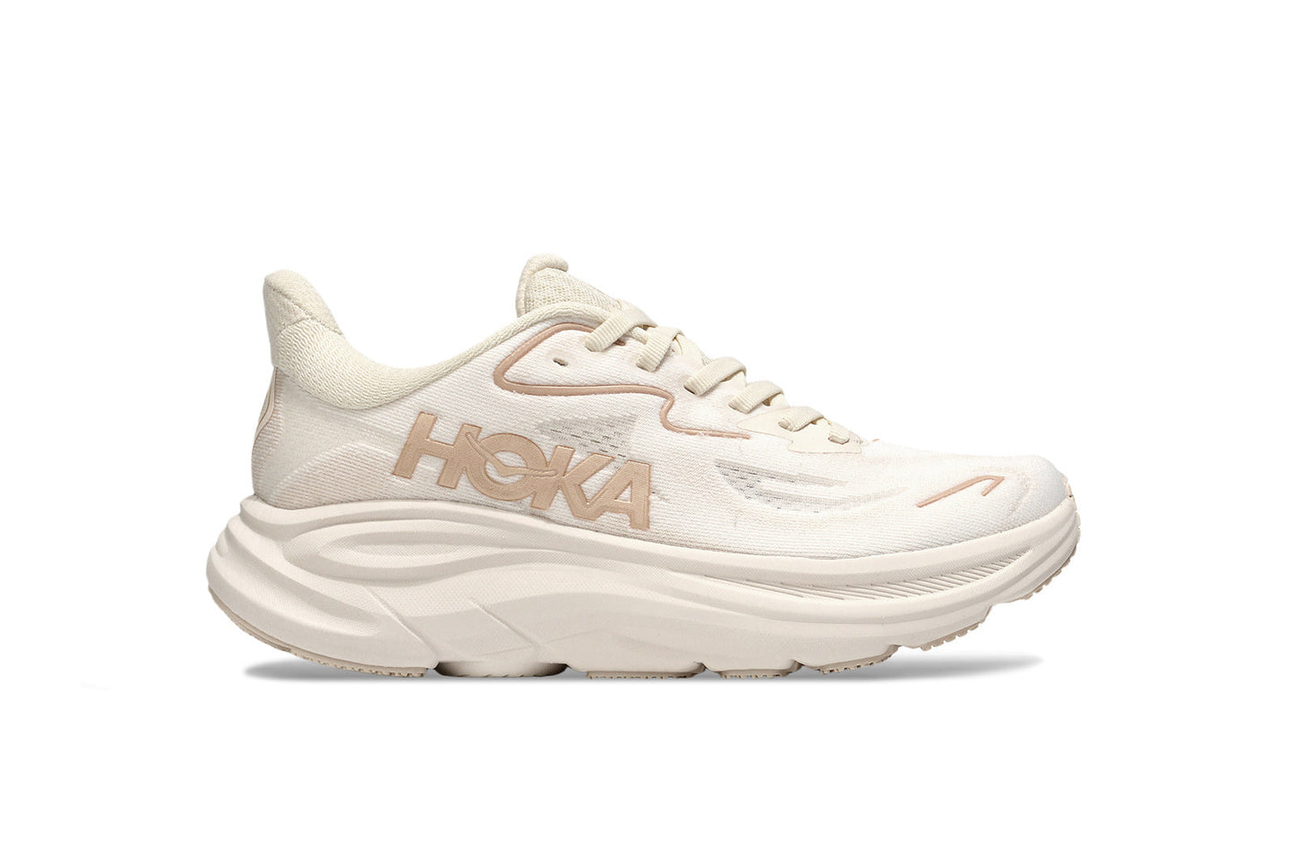 Hoka Bondi 8 Beige – Chaussure Running Ultra Confort