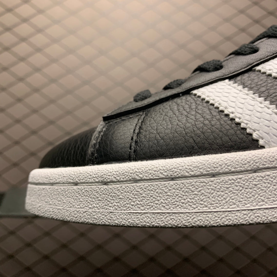 ADIDAS CAMPUS BLACK LEATHER