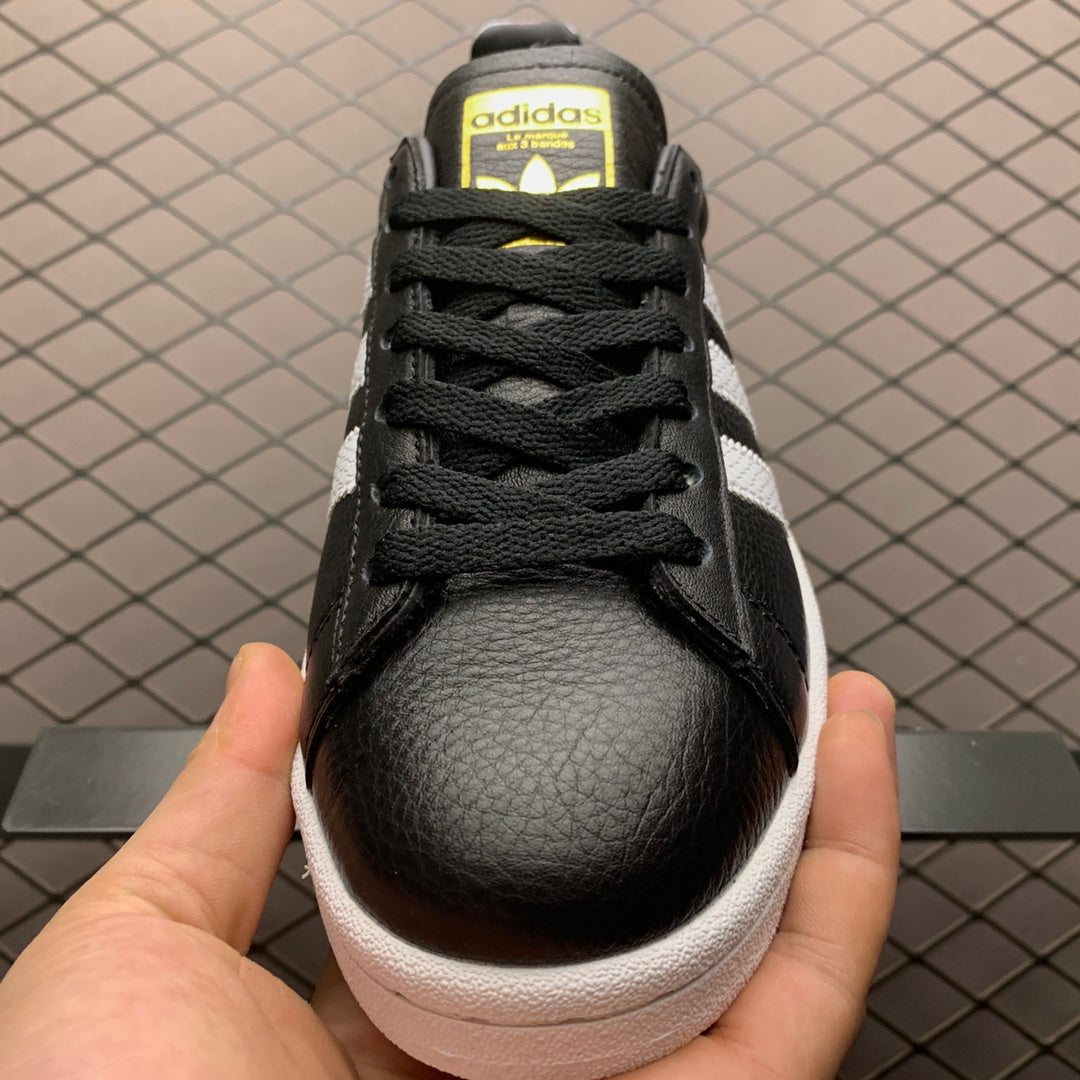 ADIDAS CAMPUS BLACK LEATHER