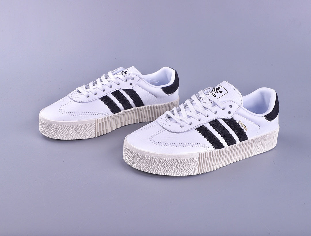 ADIDAS SAMBA WHITE LEATHER
