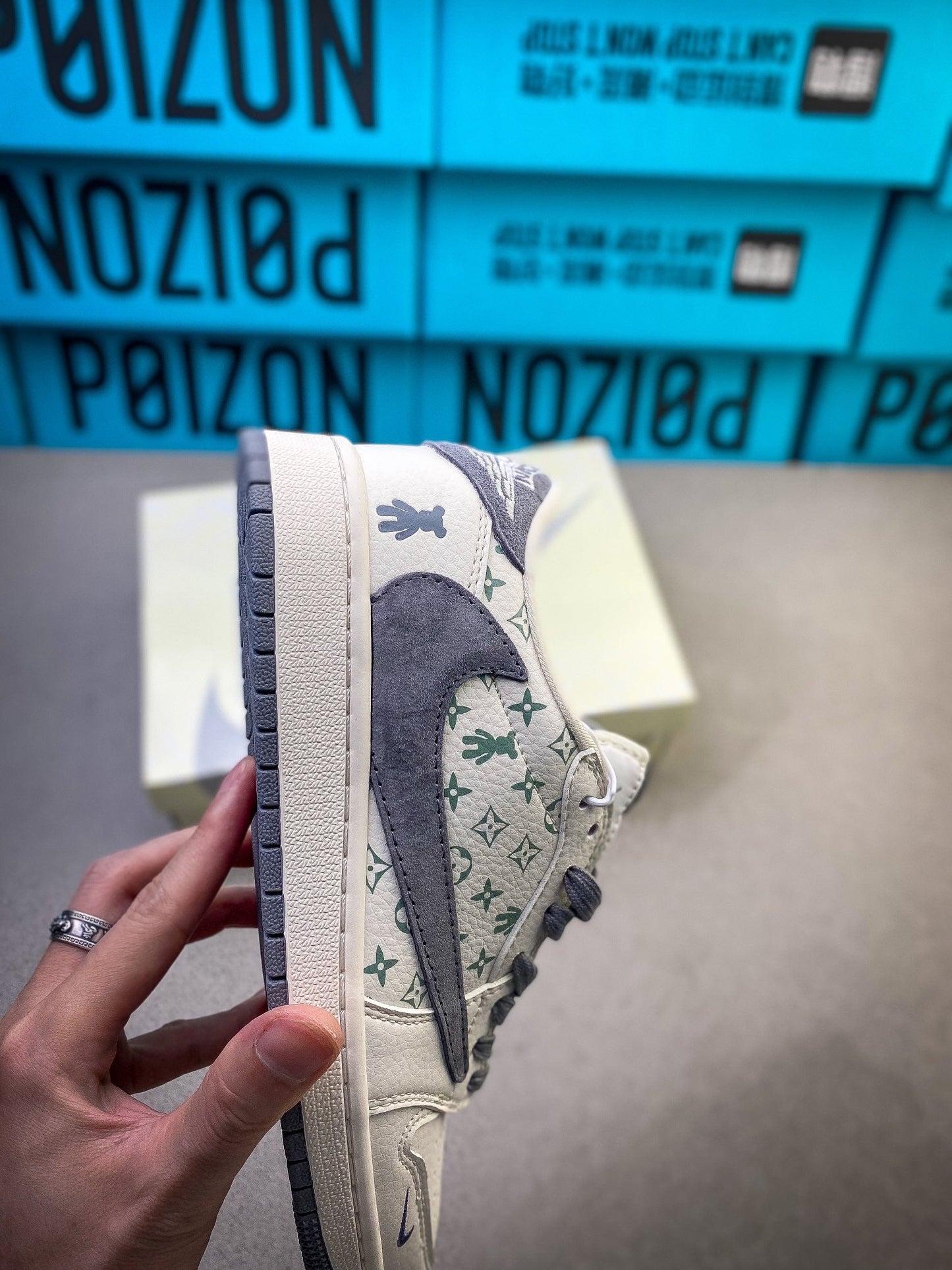 Nike Air Jordan Low AJ1 x LV x Travis Scott