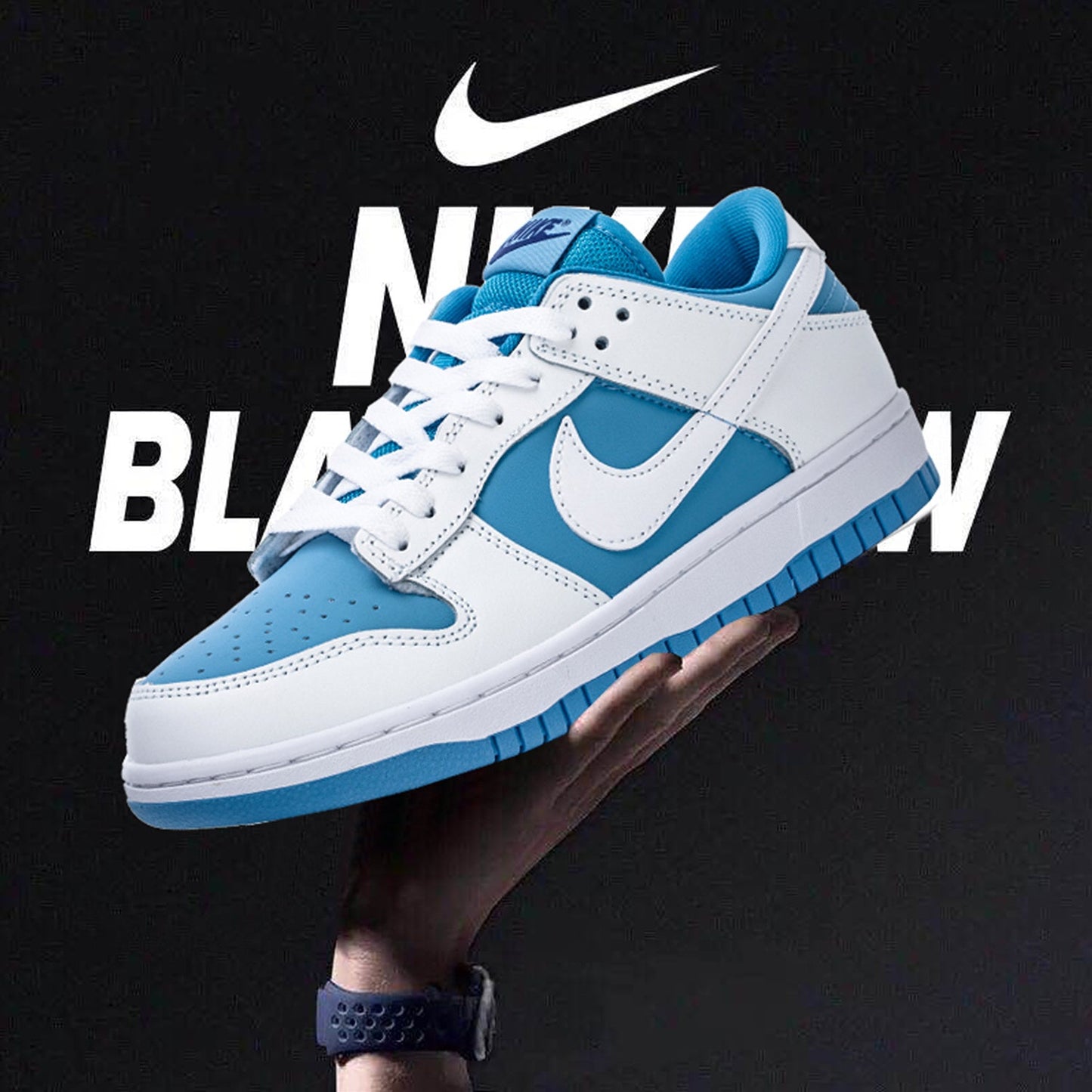 Nike Dunk Low - Blanc Bleu - L’icône sneakers