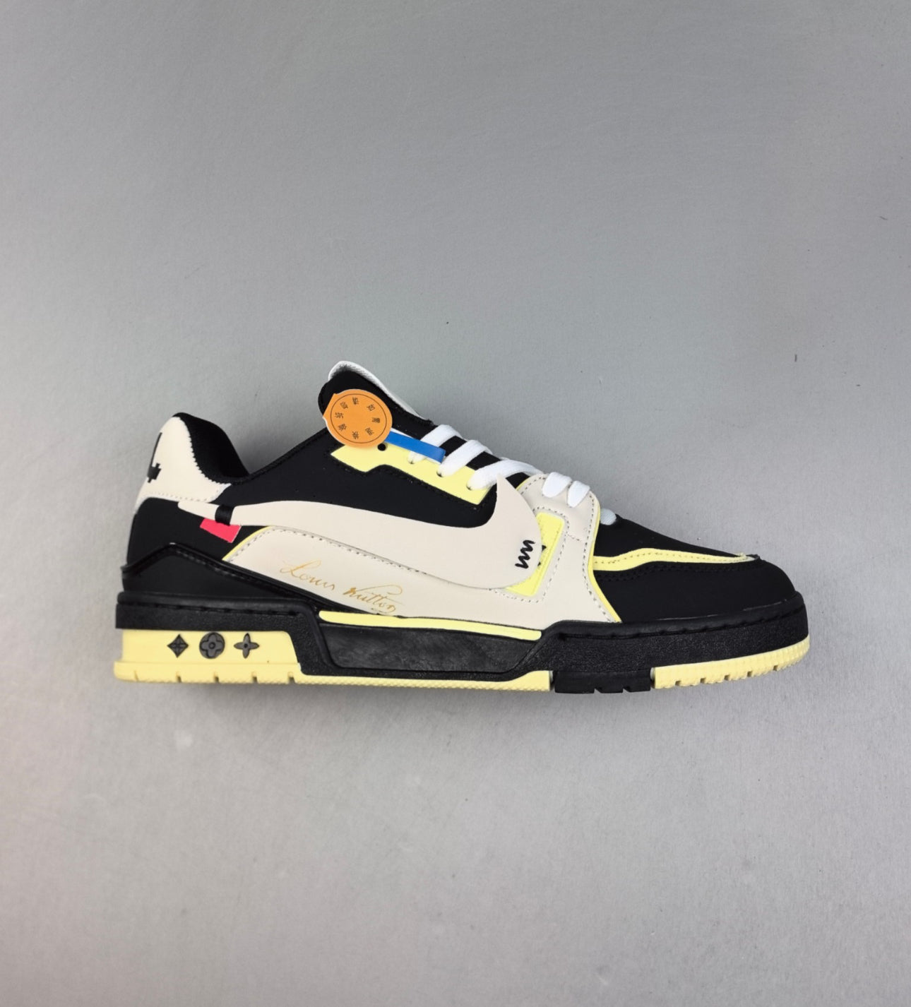 SNEAKERS LOUIS VUITTON SKATE LV BLACK YELLOW