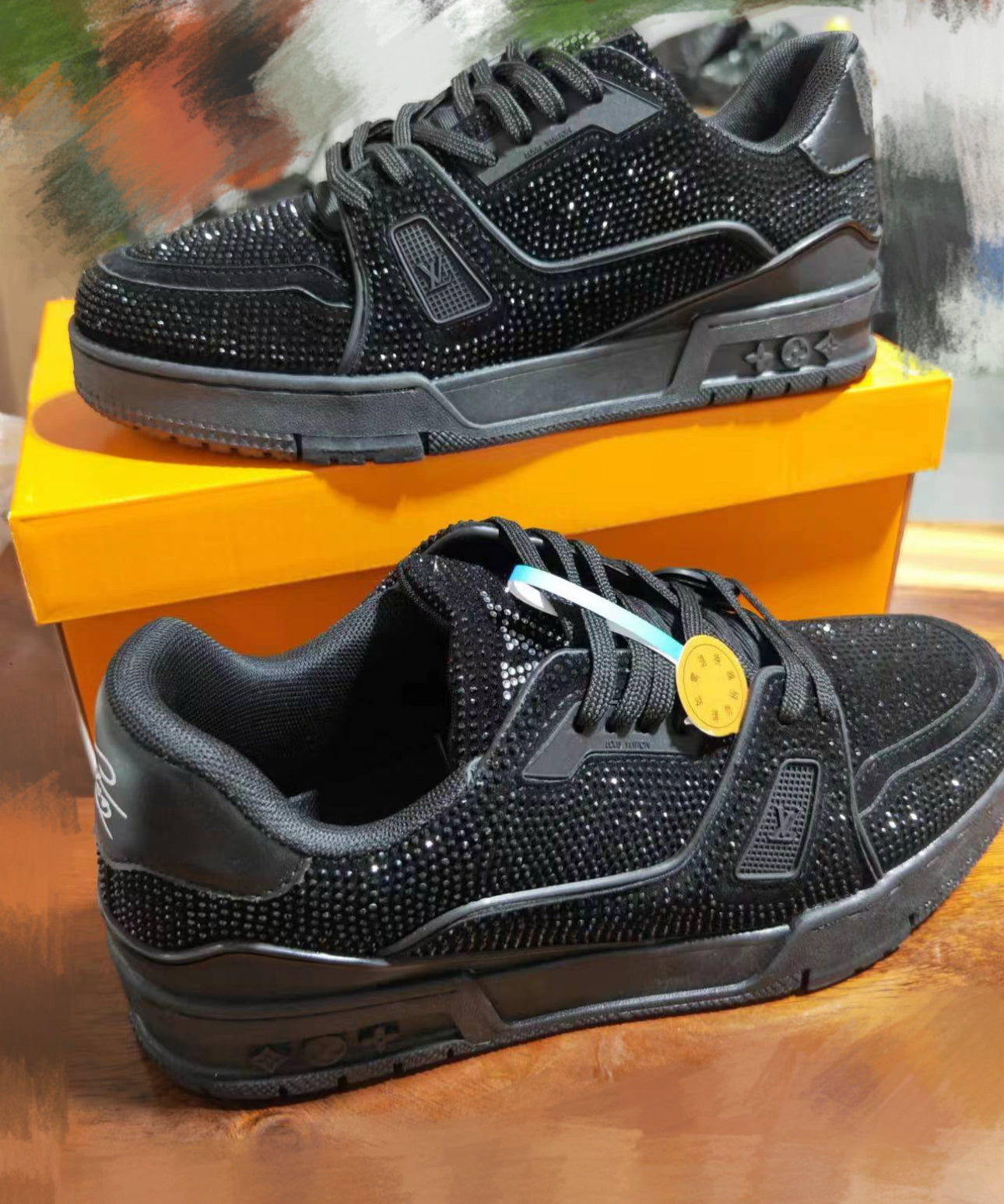 SNEAKERS LOUIS VUITTON SKATE LV BLACK