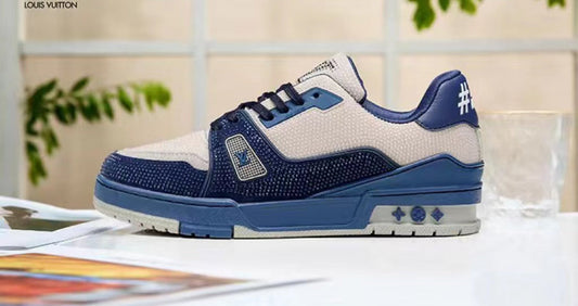 SNEAKERS LOUIS VUITTON SKATE LV BLUE BEIGE