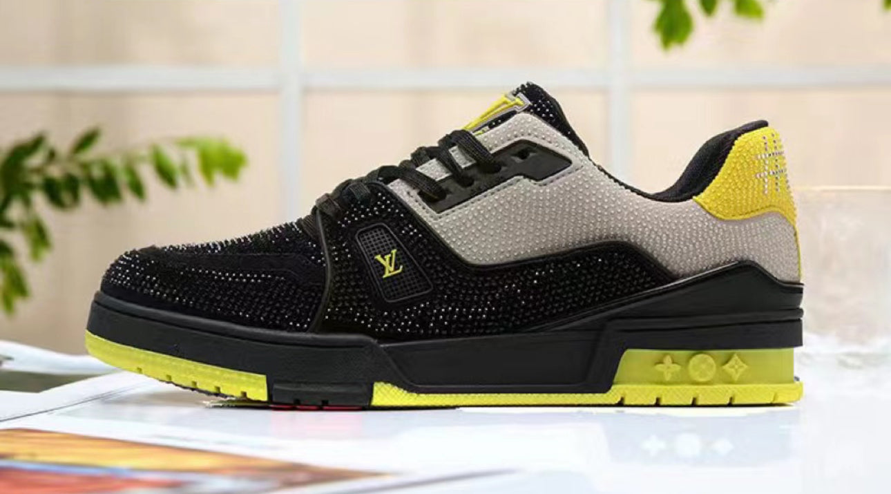 SNEAKERS LOUIS VUITTON SKATE LV BLACK GREEN