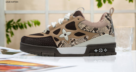 SNEAKERS LOUIS VUITTON SKATE LV MARRON