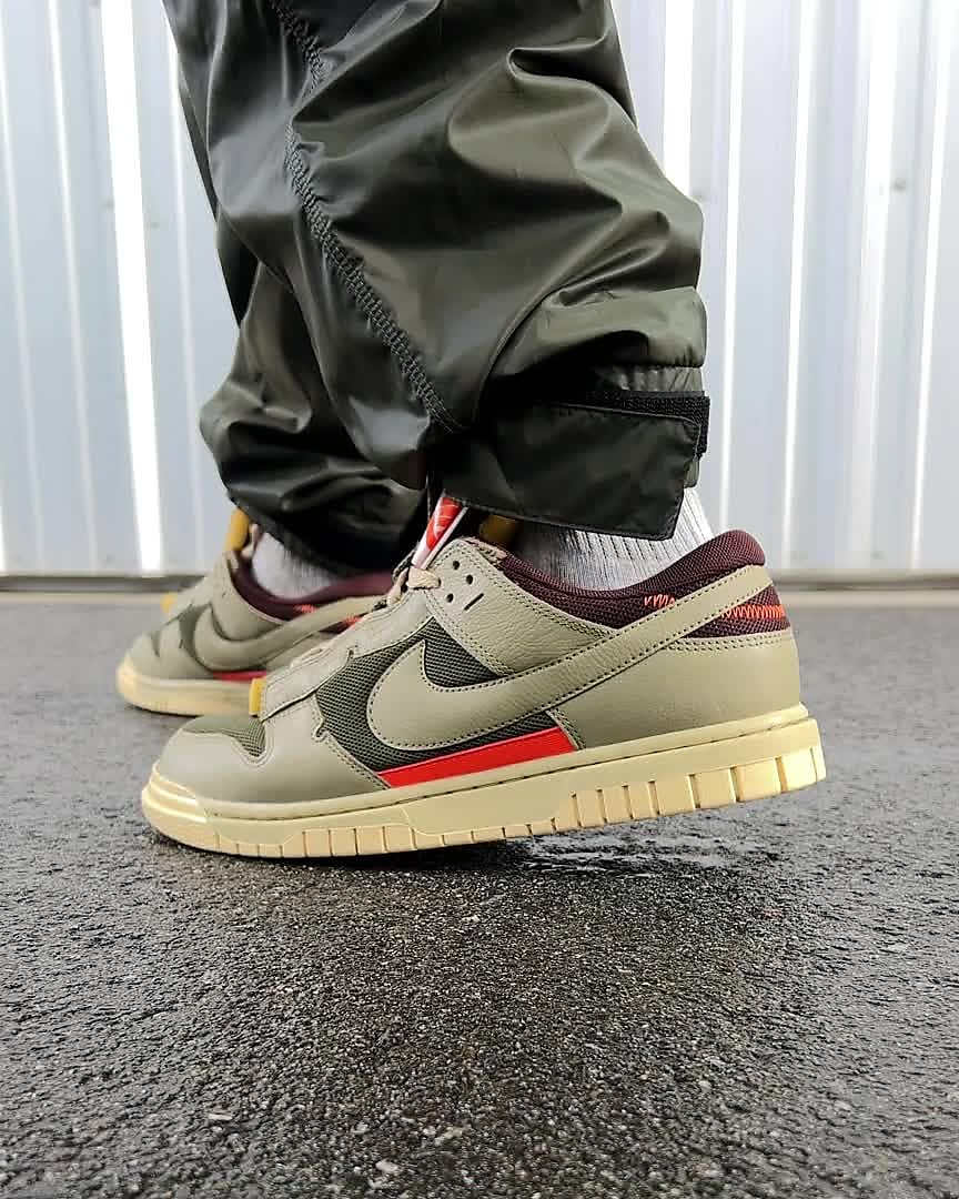 NIKE AIR DUNK JUMBO MEDIUM OLIVE