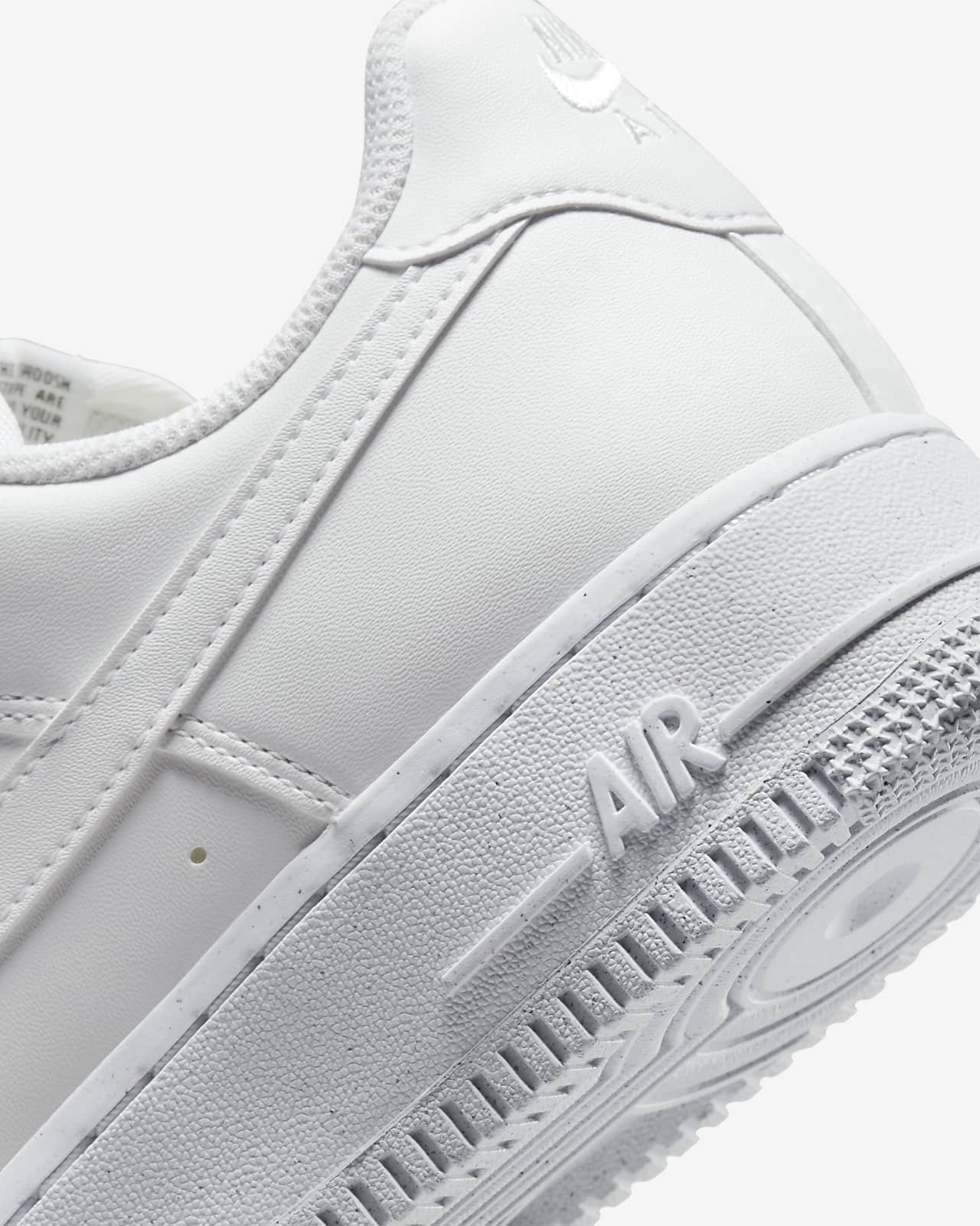 NIKE AIR FORCE 1 '07 WHITE BLANCHE