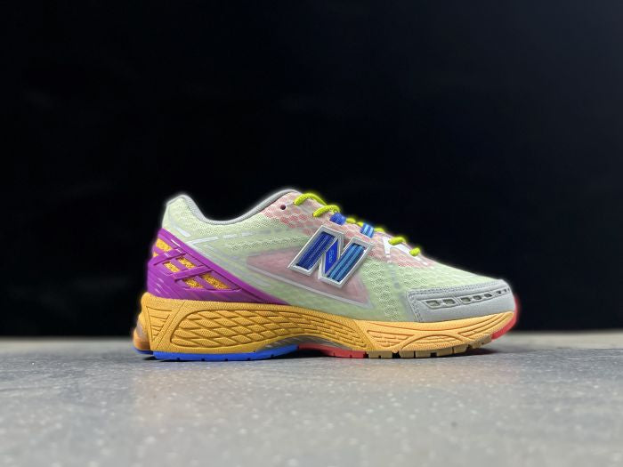NEW BALANCE NB 1906 R JAUNE VERT VIOLET