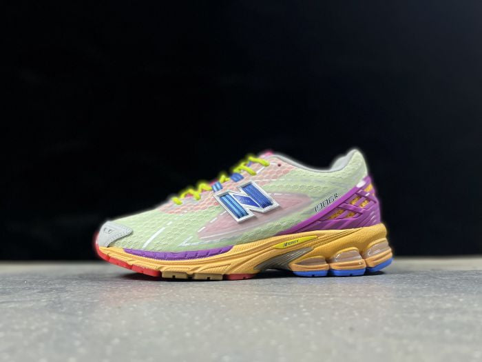 NEW BALANCE NB 1906 R JAUNE VERT VIOLET