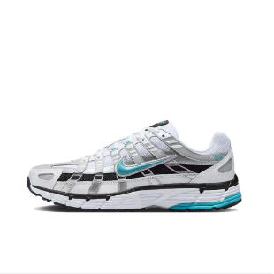NIKE SNEAKERS P6000 BLANC TURQUOISE