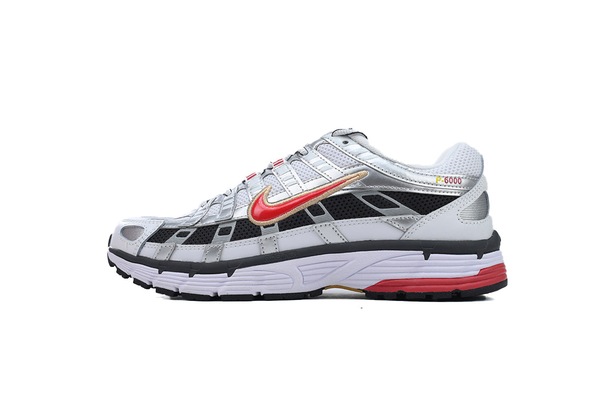 NIKE SNEAKERS P6000 GRIS NOIR ROUGE