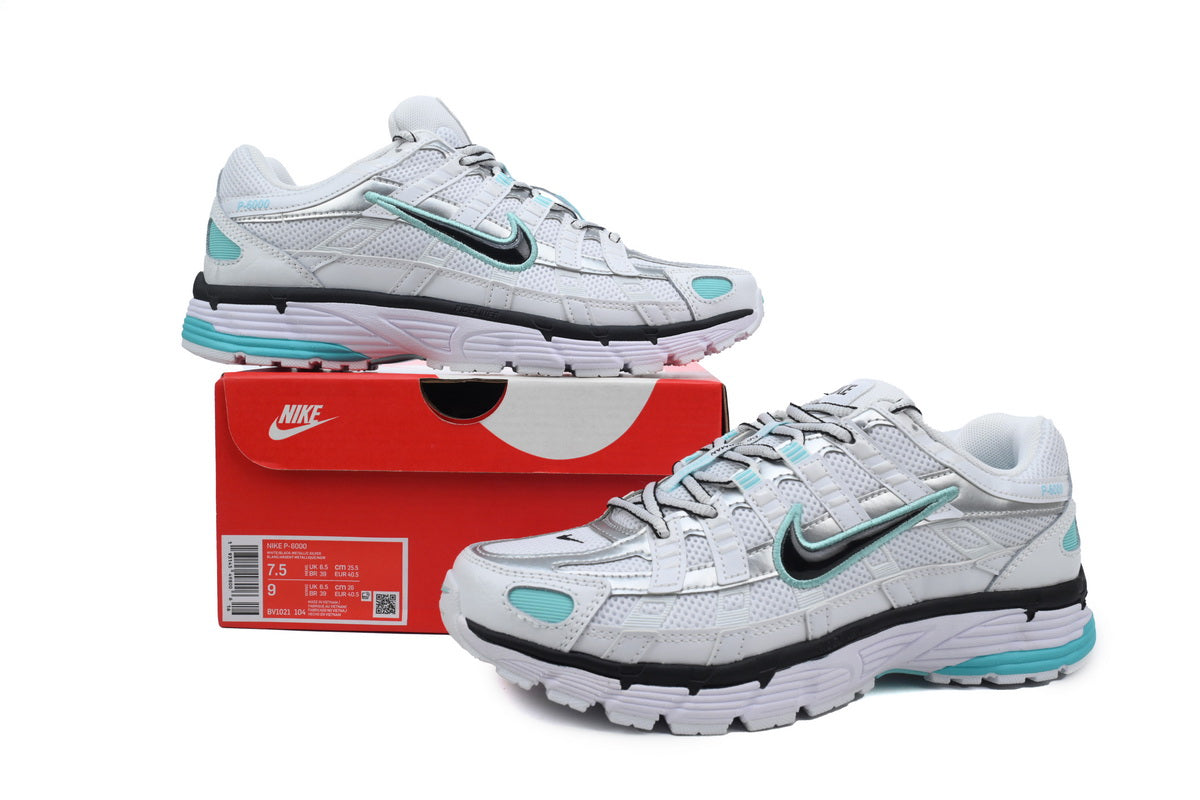 NIKE SNEAKERS P6000 BLANC BLEU
