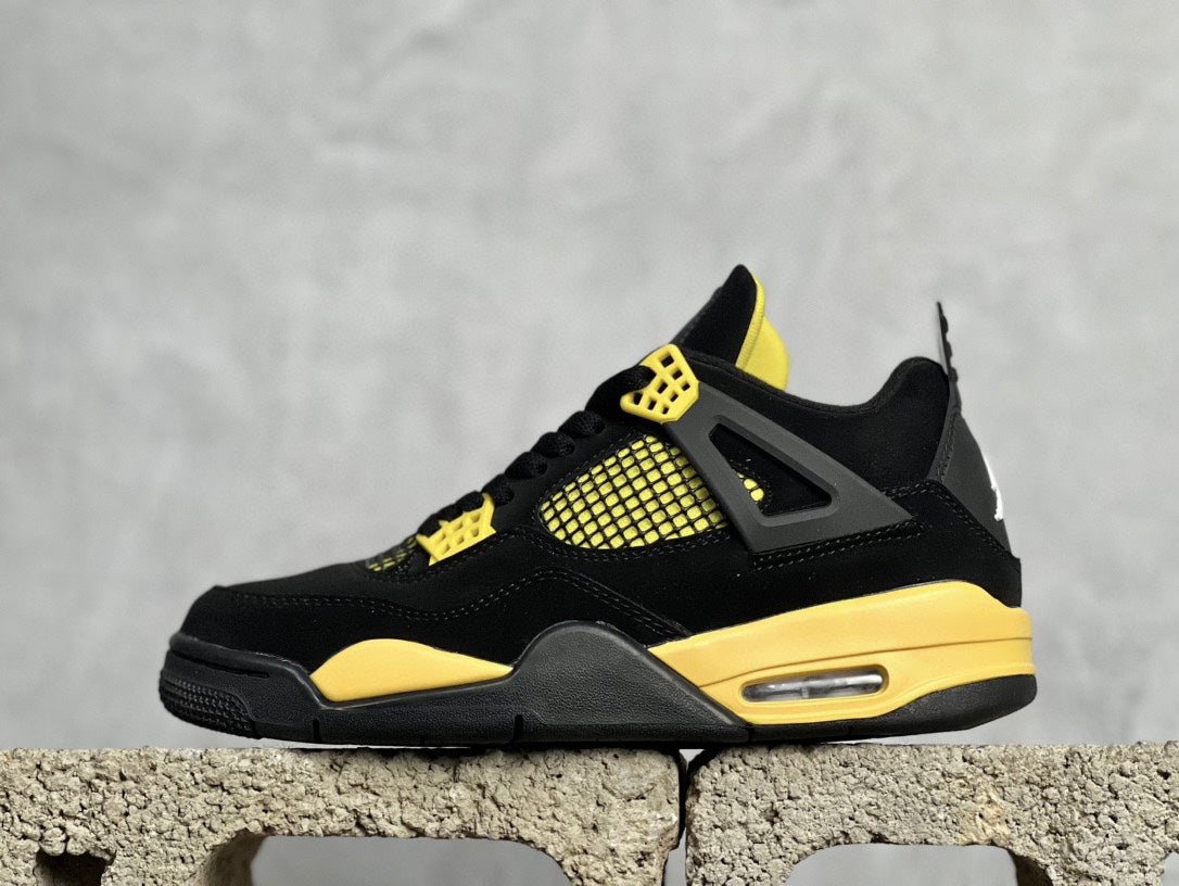NIKE AIR JORDAN 4 RETRO WHITE YELLOW
