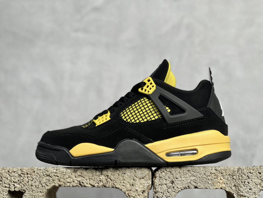 NIKE AIR JORDAN 4 RETRO WHITE YELLOW