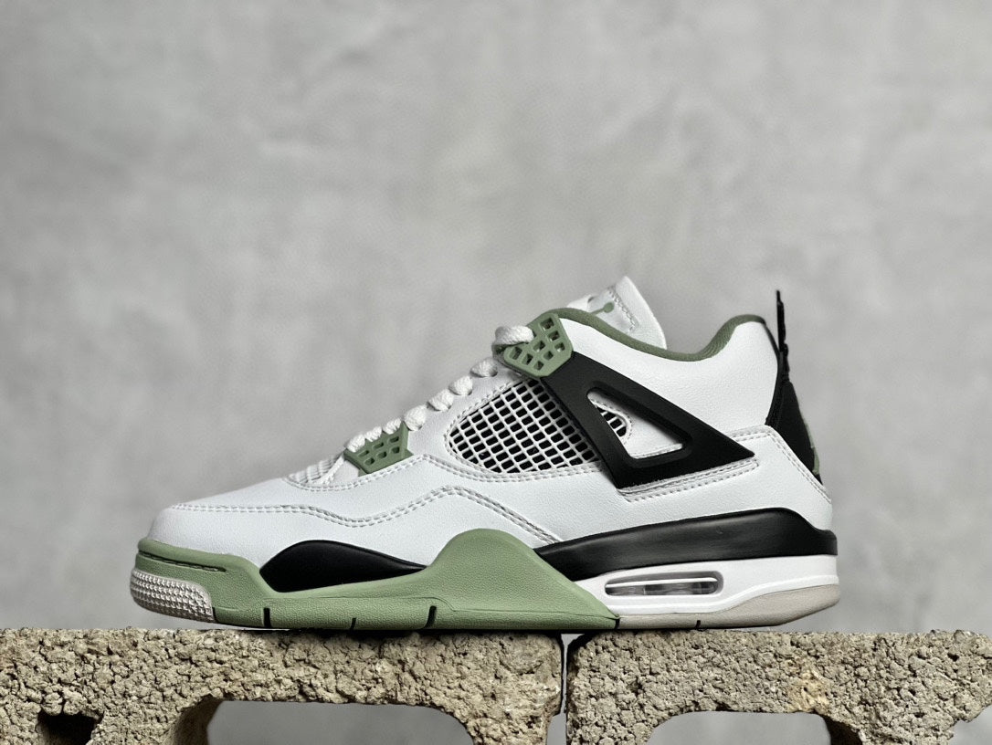 NIKE AIR JORDAN 4 RETRO WHITE GREEN