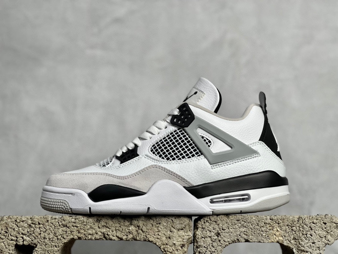 NIKE AIR JORDAN 4 RETRO WHITE BLANCHE