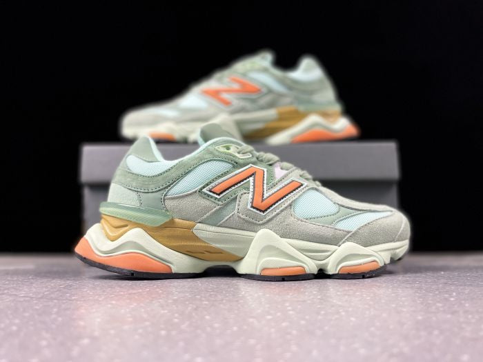 NEW BALANCE NB 9060 VERT ORANGE