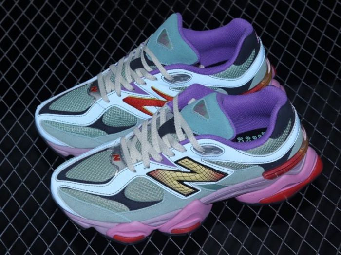 NEW BALANCE NB 9060 SAGE LEAF NEO FLAME MUTICOLOR