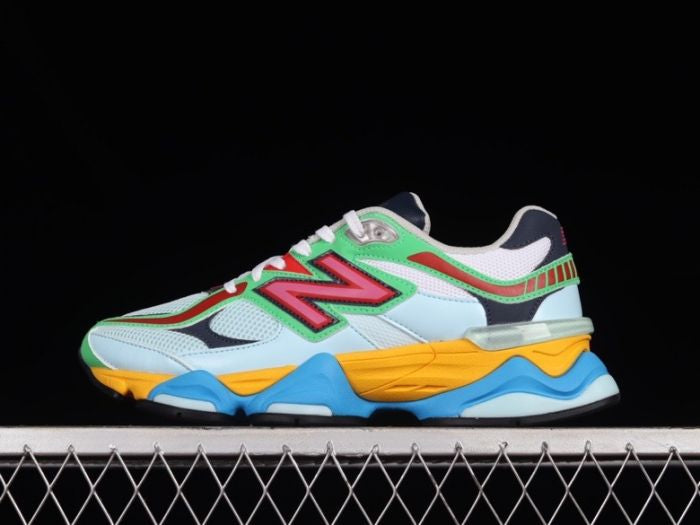 NEW BALANCE NB 9060 BLEU JAUNE ROUGE