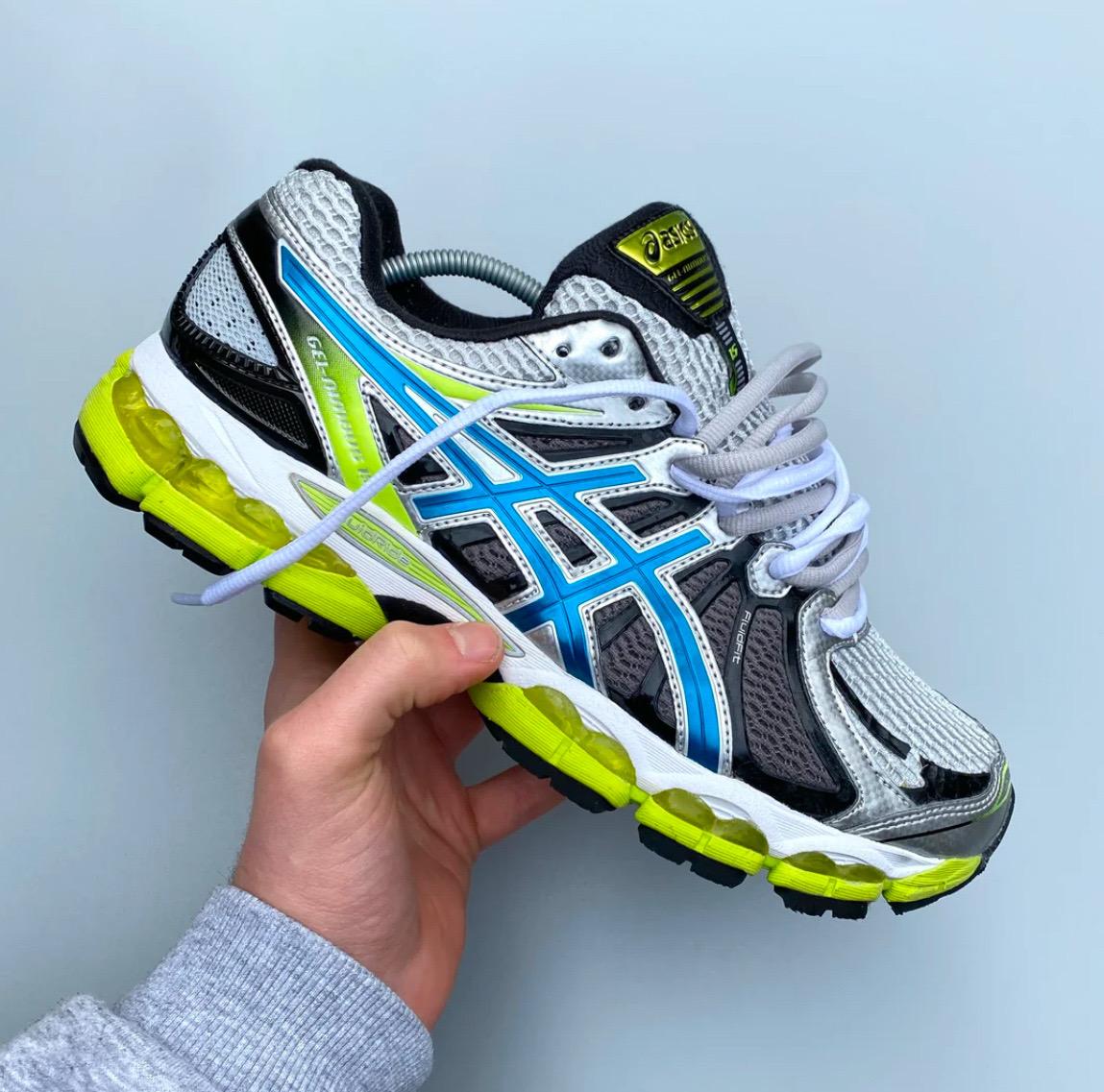 ASICS GEL NIMBUS 16 BLEU JAUNE