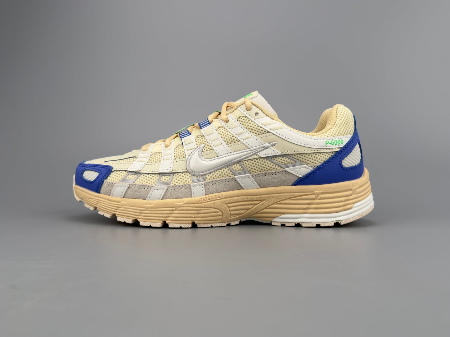NIKE SNEAKERS P6000 BEIGE & BLEU