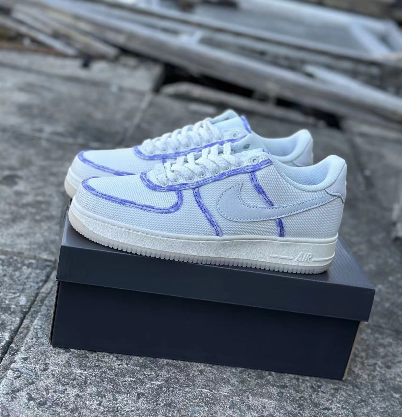 Nike Air Force 1 Lavender – L’icône du style urbain