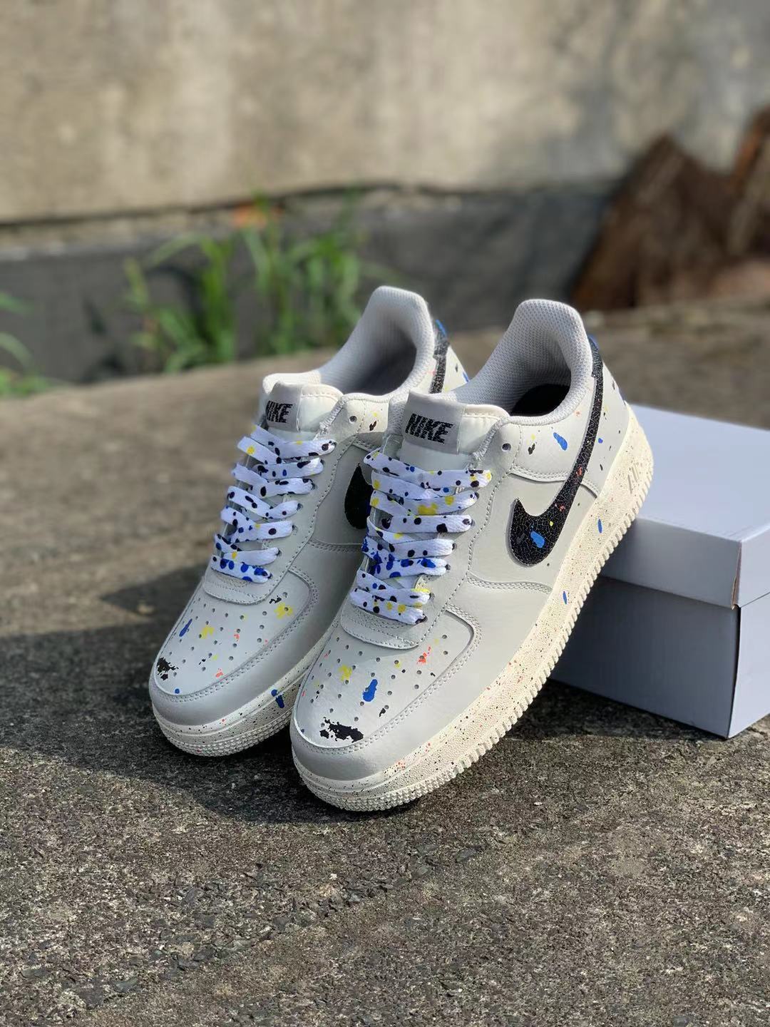 Nike Air Force 1 Paint Splatter – L’icône du style urbain