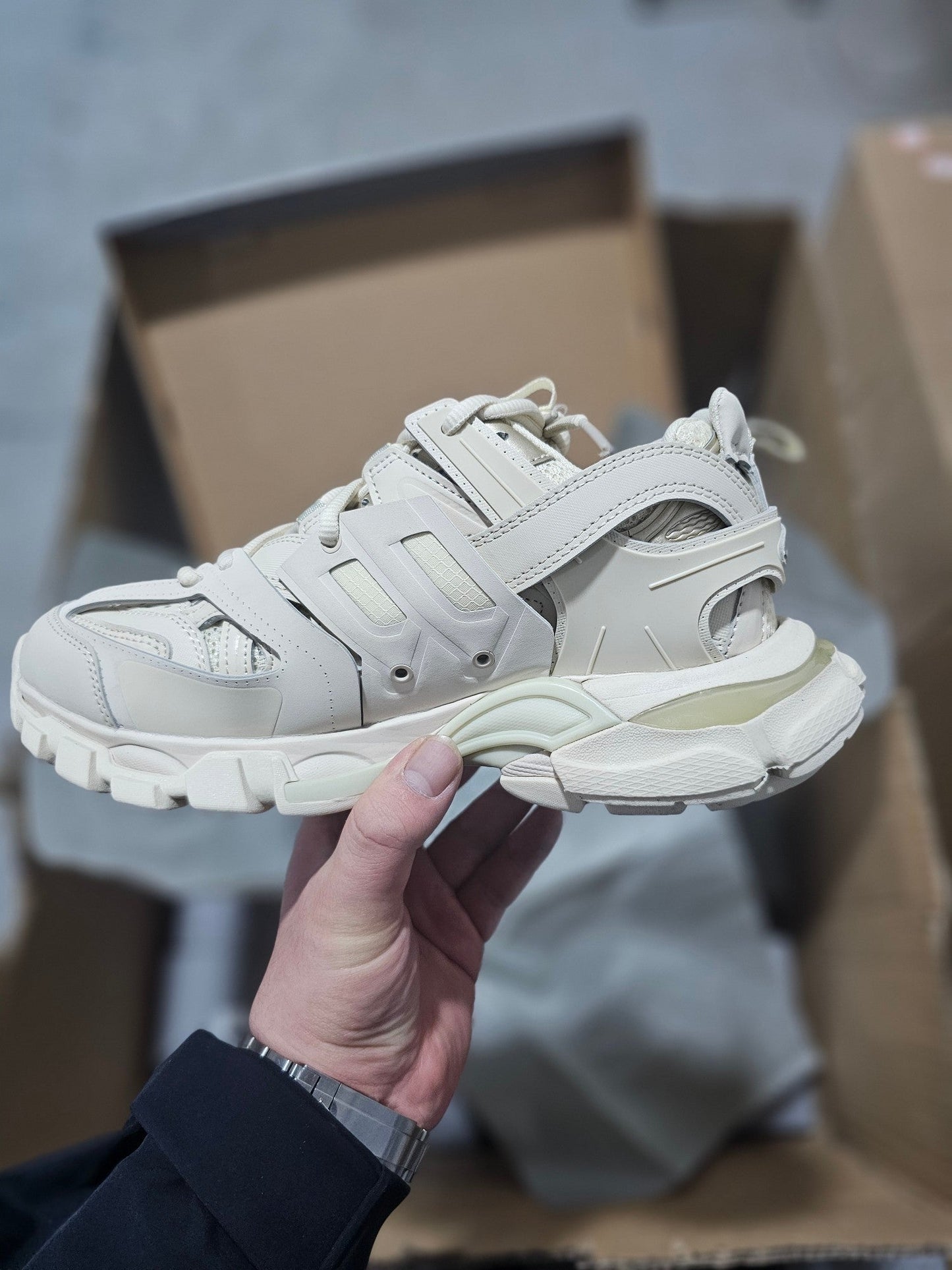 BALENCIAGA TRACK BEIGE