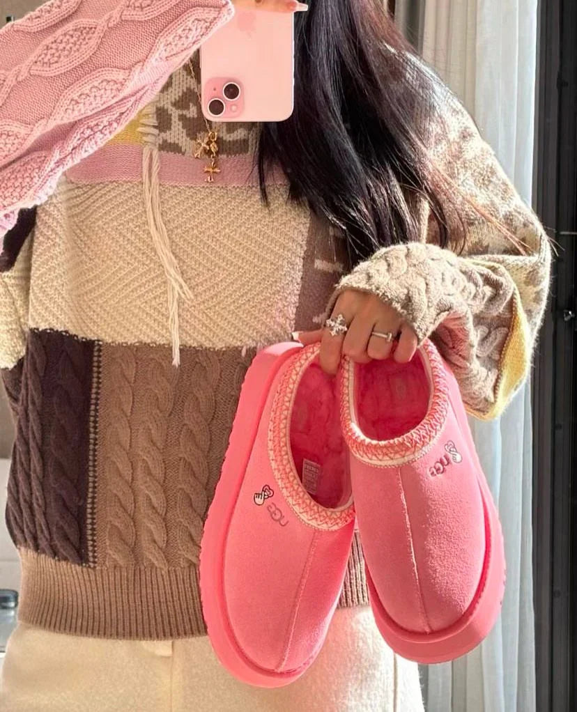 Mules UGG Tazz Rose – Confort, Style et Chaleur Inégalés