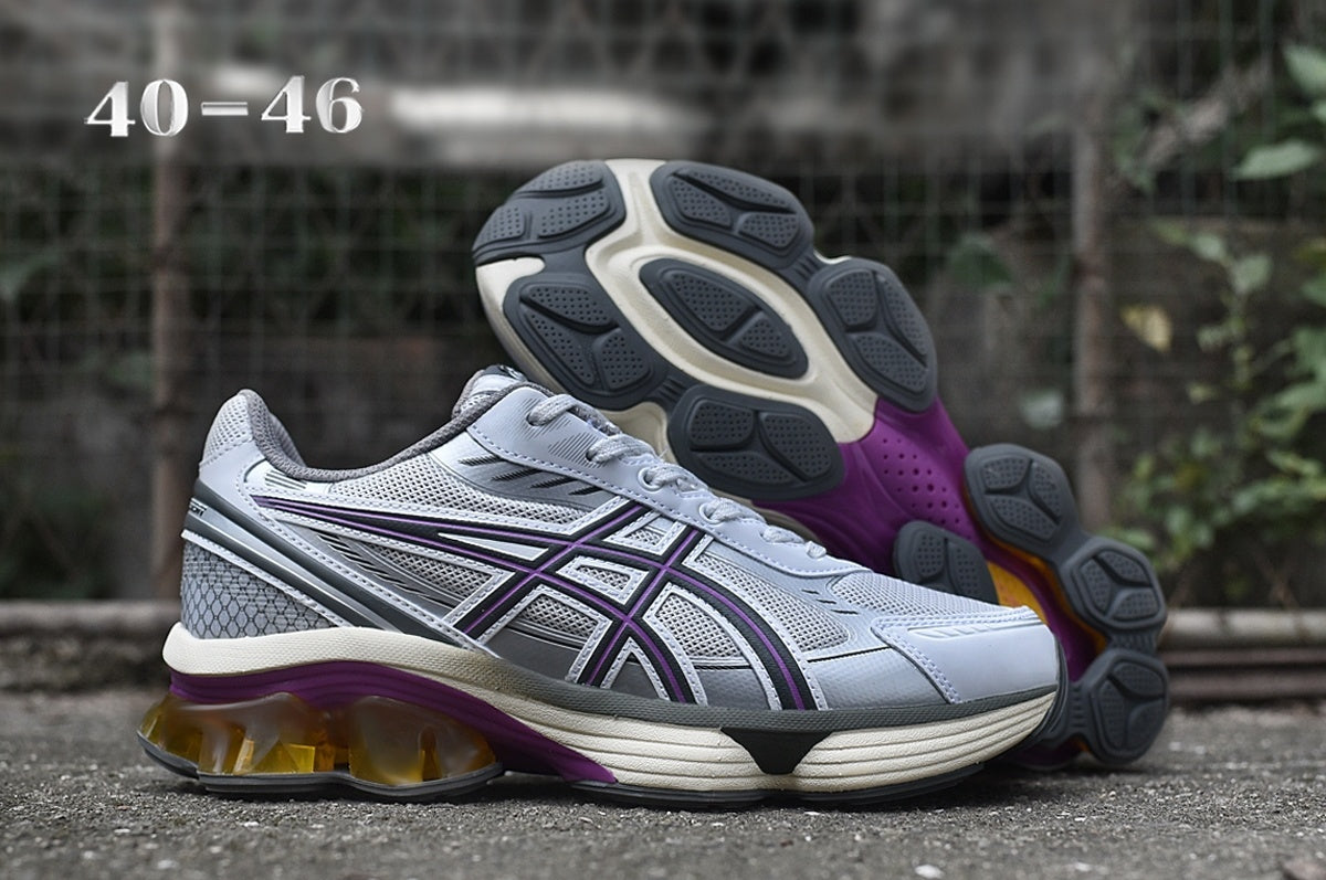ASICS GEL QUANTUM KINETIC GRIS & VIOLET