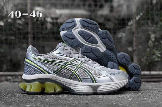 ASICS GEL QUANTUM KINETIC GRIS & FLUO