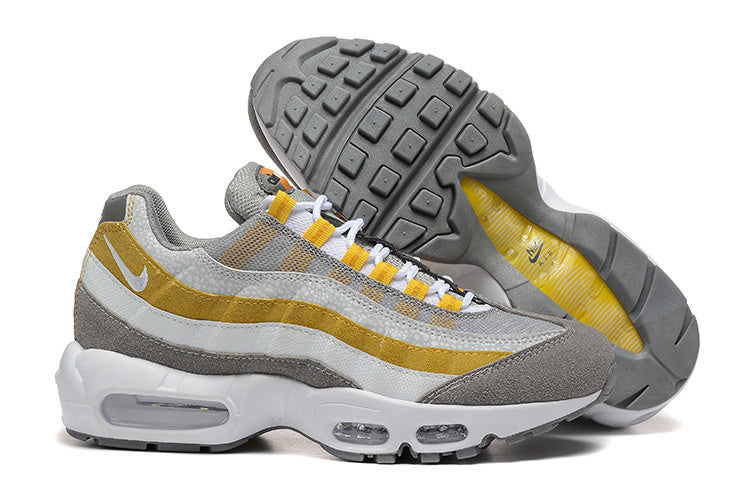 NIKE AIR MAX 95 ESSENTIAL BLANC & JAUNE