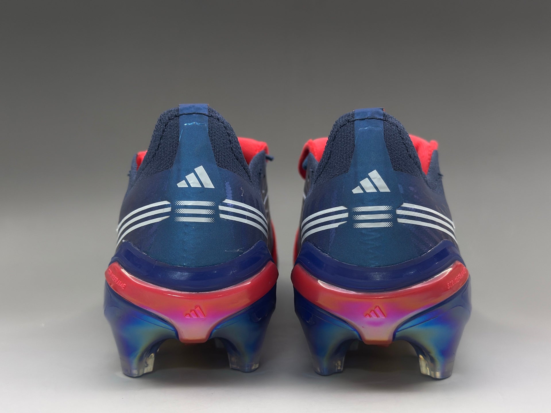 Adidas Predator League Fold-Over Tongue FG – Lucid Blue Cloud White Solar Red – Domine le jeu avec précision & puissance