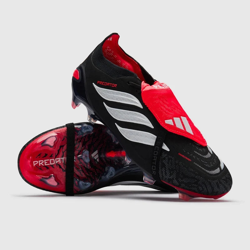 Adidas Predator League Fold-Over Tongue FG – Black – Domine le jeu avec précision & puissance