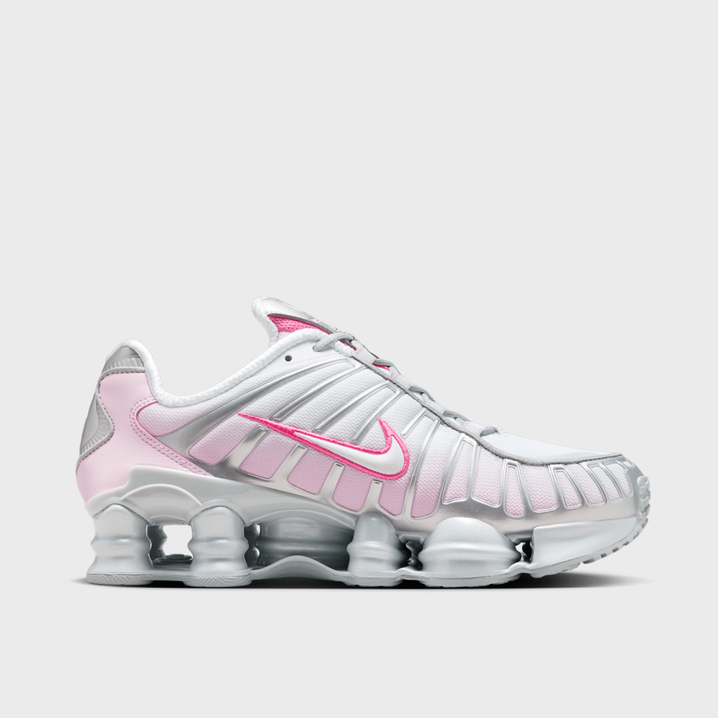 NIKE SHOX TL ROSE GRISE