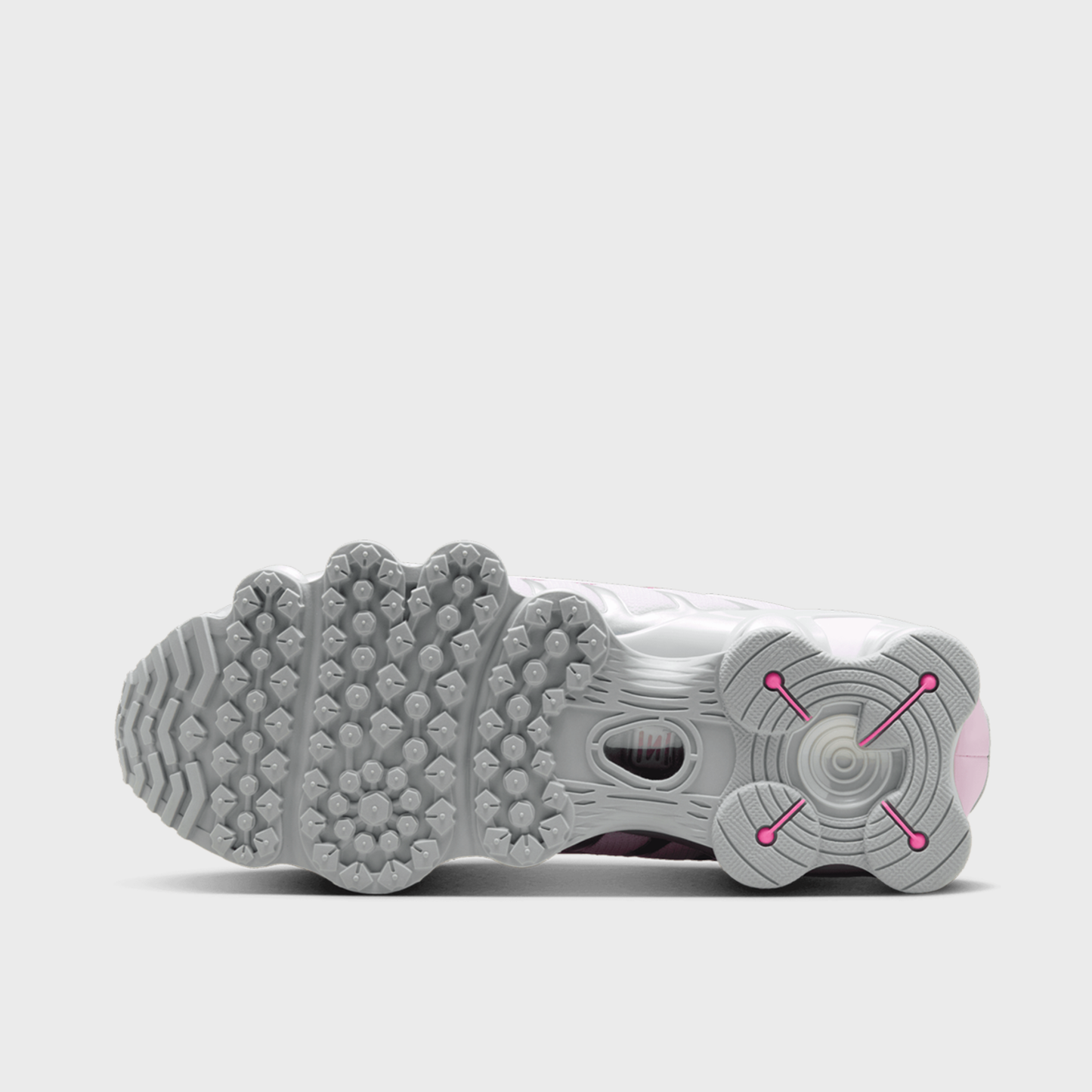NIKE SHOX TL ROSE GRISE