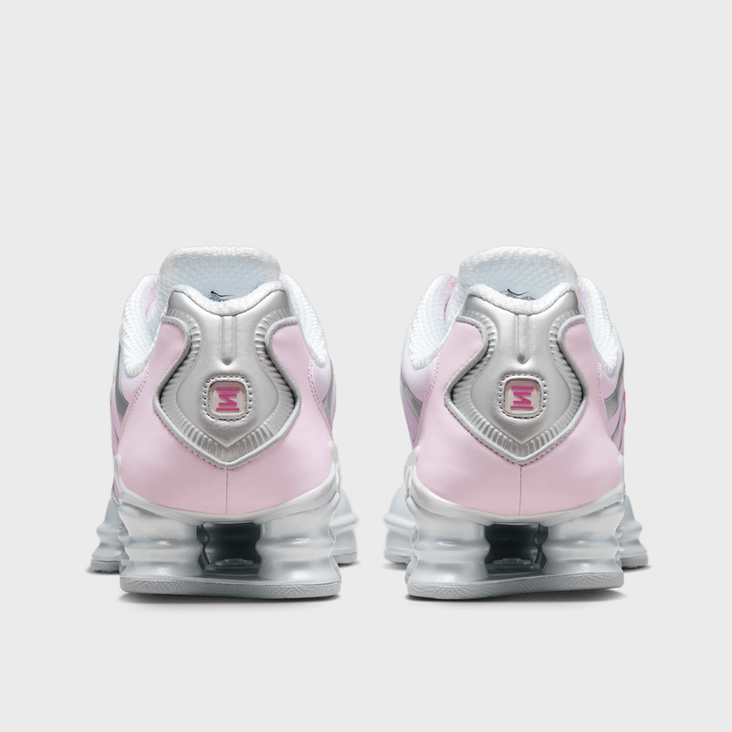NIKE SHOX TL ROSE GRISE