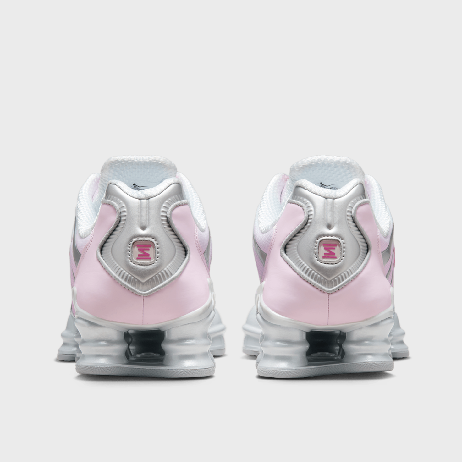 NIKE SHOX TL ROSE GRISE