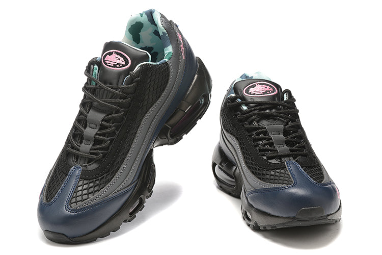 NIKE AIR MAX 95 ESSENTIAL GRISE BLEU