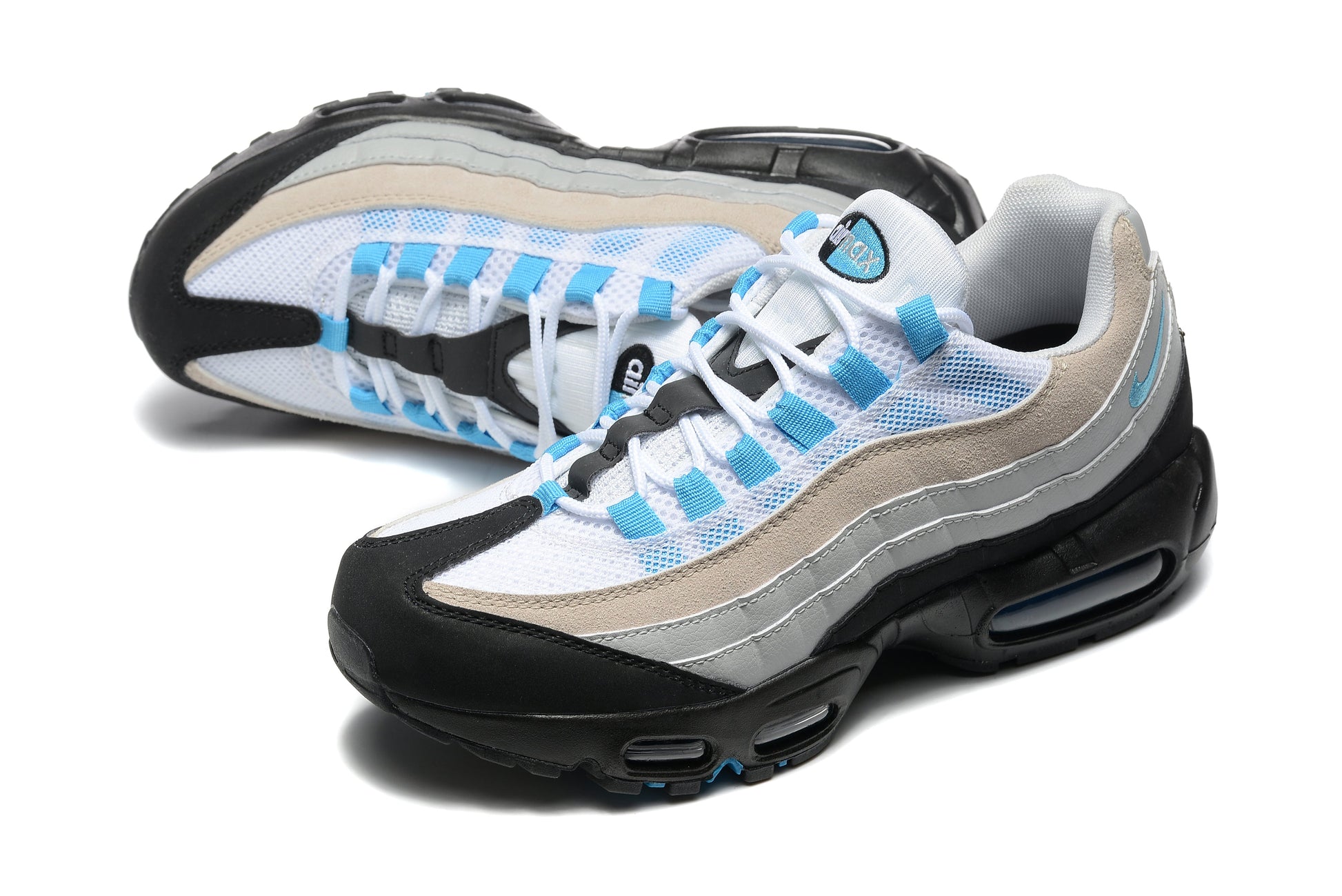 NIKE AIR MAX 95 ESSENTIAL BEIGE BLEU