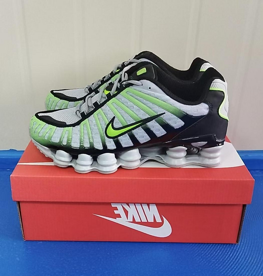 NIKE SHOX TL GRISE JAUNE